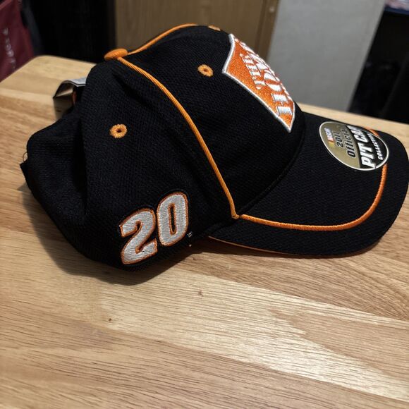 Home Depot Tony Stewart 2011 Official Pit Crew Hat Cap 20 Years Joe Gibbs Racing - Picture 5 of 9